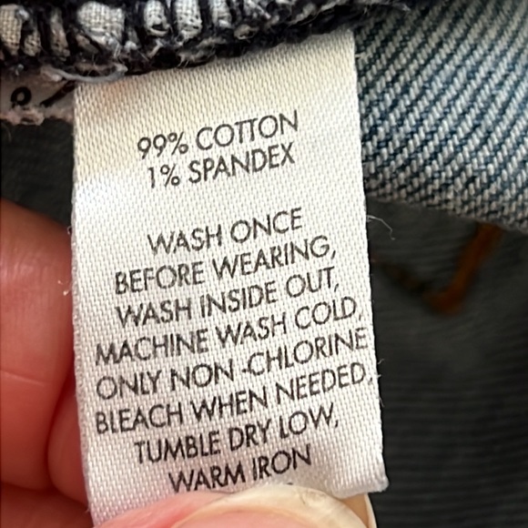 Ann Taylor LOFT Curvy Boot Denim Jeans Women's 28/6 Blue Cotton Blend Low Rise - Picture 13 of 16